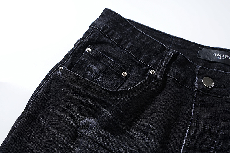 Amiri Slim Fit Black Jeans H200 AM310
