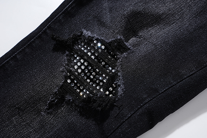 Amiri Slim Fit Black Jeans H200 AM310