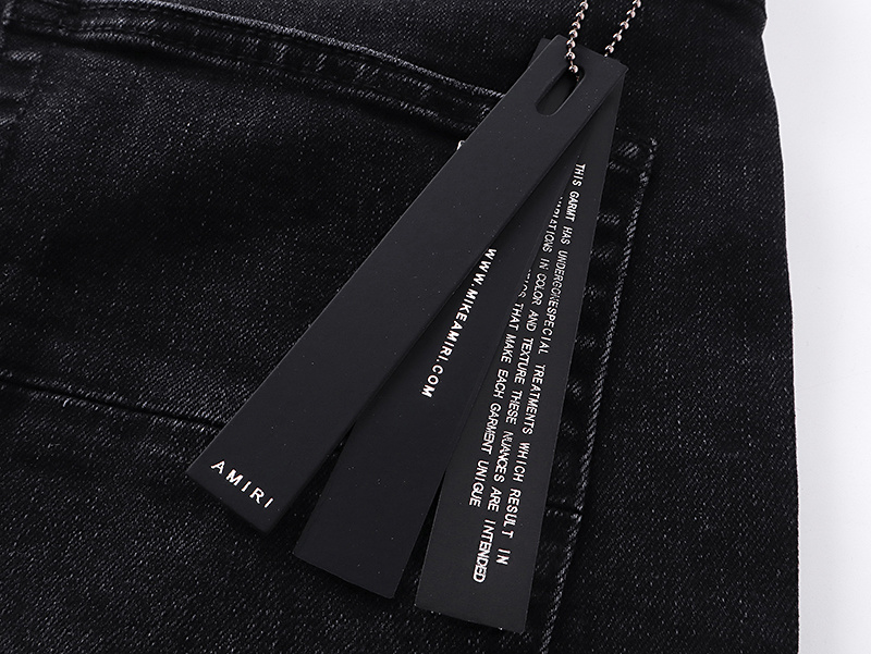 Amiri Slim Fit Black Jeans H200 AM342