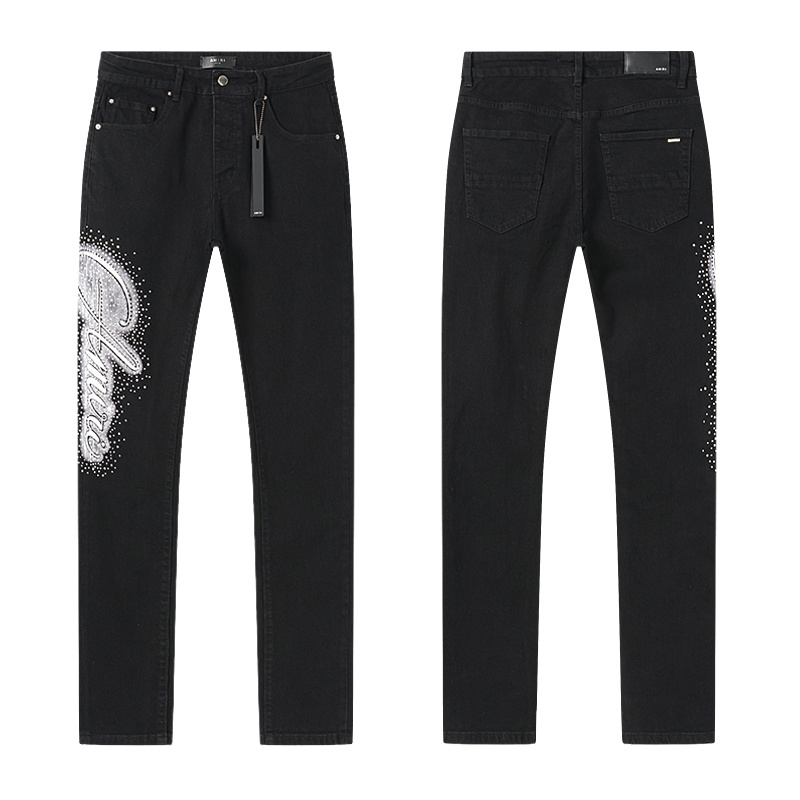 Amiri Slim Fit Black Jeans H200 AM350