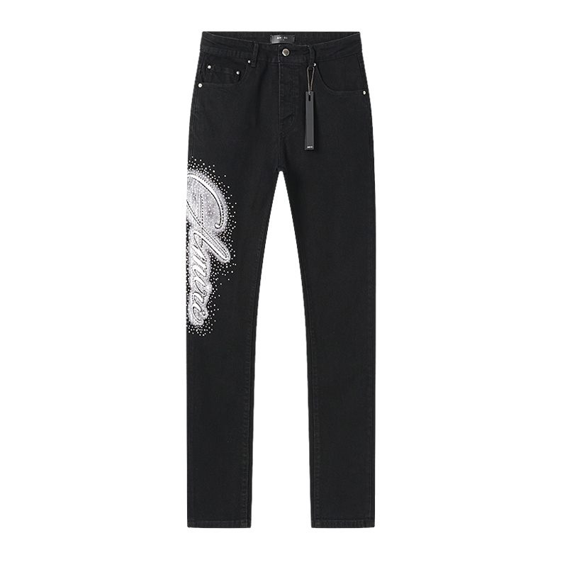 Amiri Slim Fit Black Jeans H200 AM350