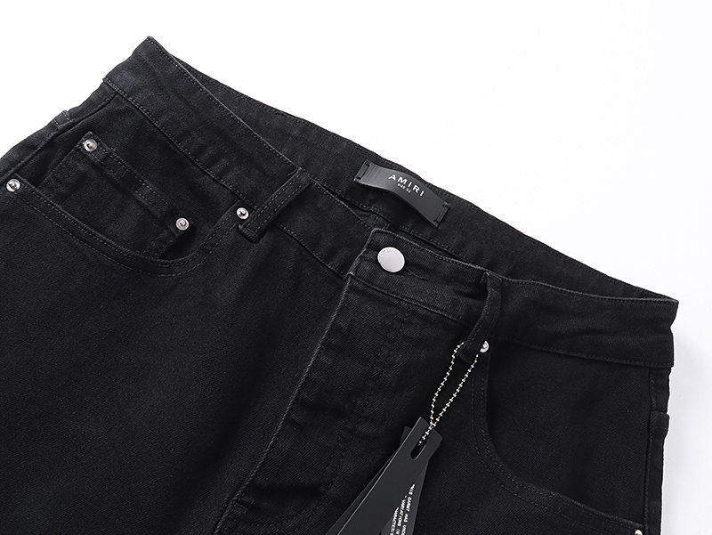 Amiri Slim Fit Black Jeans H200 AM350