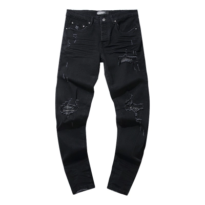 Amiri Slim Fit Logo Black Jeans H200 AM300 02