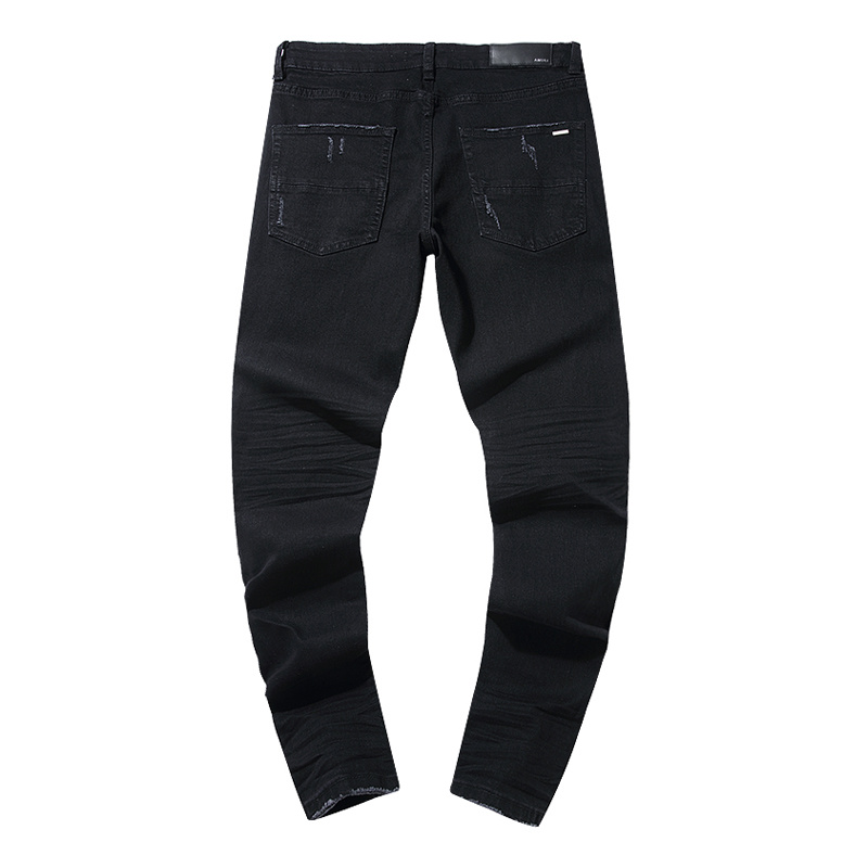 Amiri Slim Fit Logo Black Jeans H200 AM300