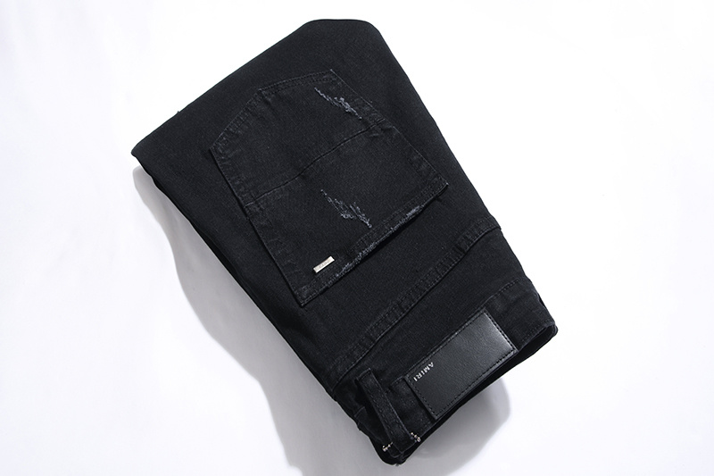 Amiri Slim Fit Logo Black Jeans H200 AM300