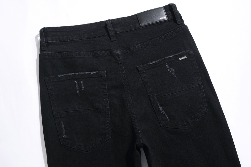 Amiri Slim Fit Logo Black Jeans H200 AM300