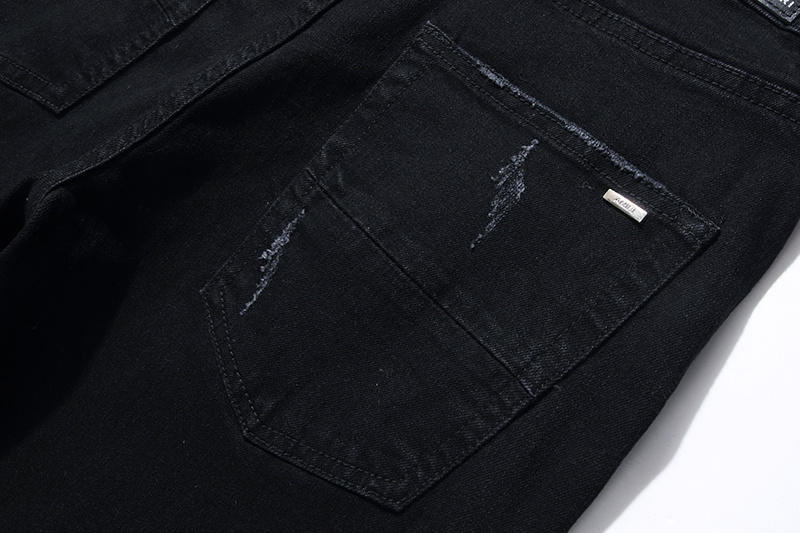 Amiri Slim Fit Logo Black Jeans H200 AM300