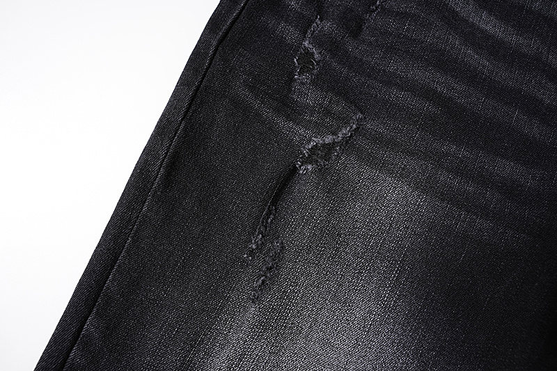 Amiri Stacked Denim Black Jeans H200 AM314