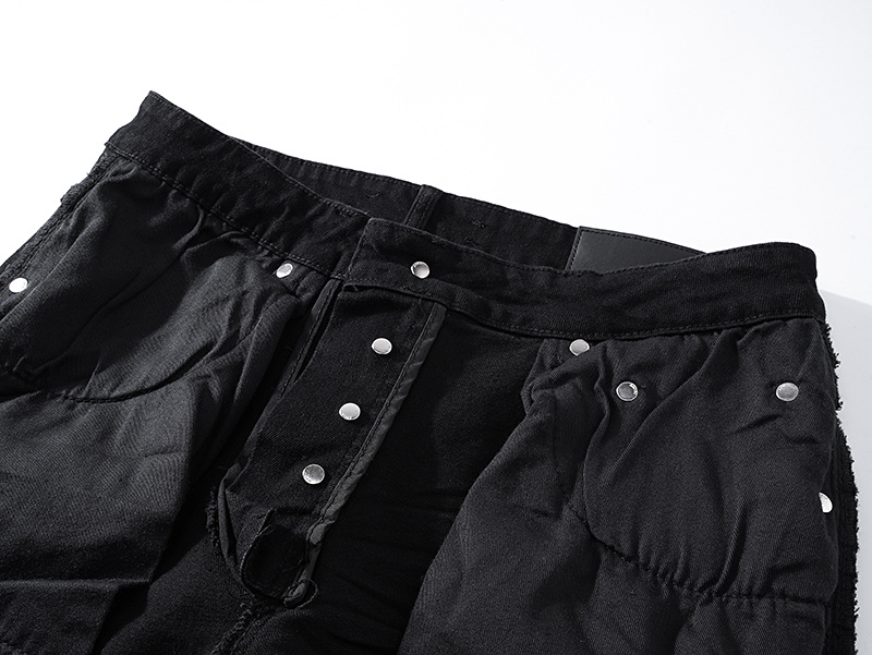 Amiri Tapered Cargo Black Jeans H200 AM331