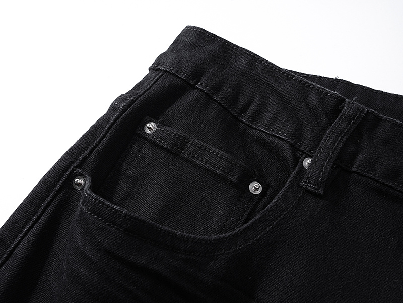 Amiri Tapered Cargo Black Jeans H200 AM331