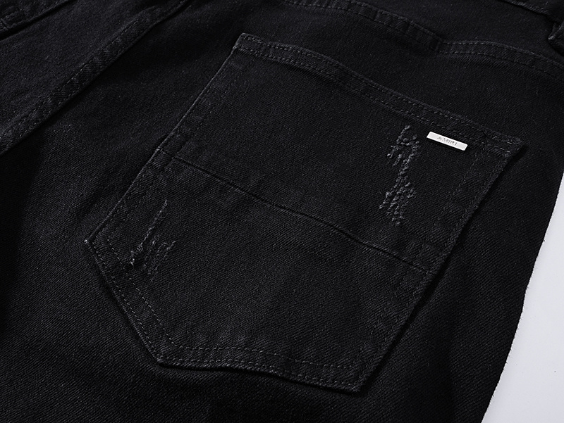 Amiri Tapered Cargo Black Jeans H200 AM331