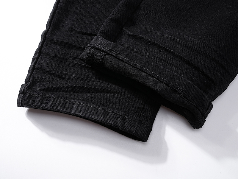 Amiri Tapered Cargo Black Jeans H200 AM331