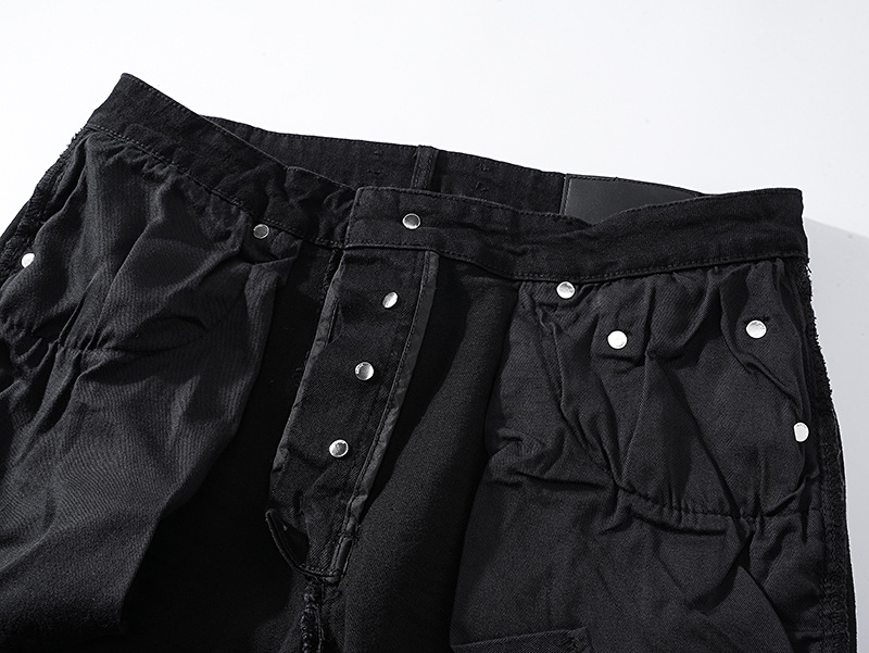 Amiri Tapered Distressed Black Jeans H200 AM330