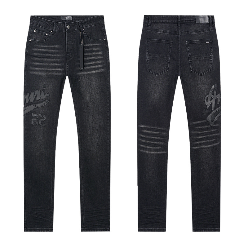 Amiri Washed Slim Fit Black Jeans H200 AM341