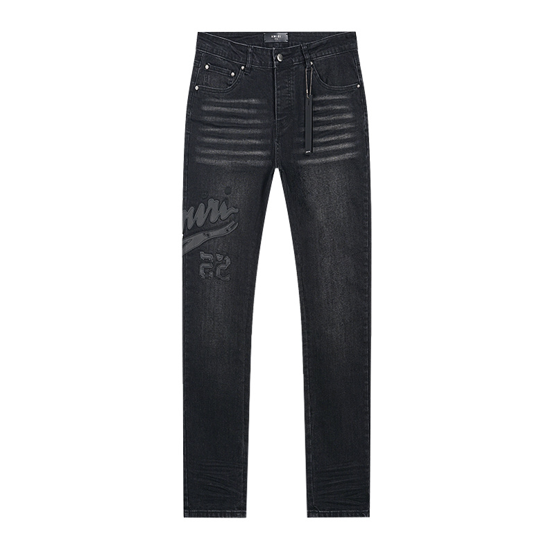 Amiri Washed Slim Fit Black Jeans H200 AM341