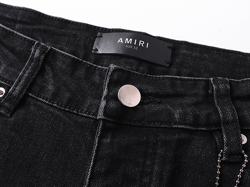 Amiri Washed Slim Fit Black Jeans H200 AM341