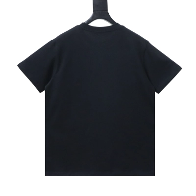 Dior 26SS 1947 Embroidered Letter T-Shirt Black H140 02