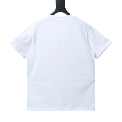 Dior 26SS 1947 Embroidered Letter T-Shirt White H140 02