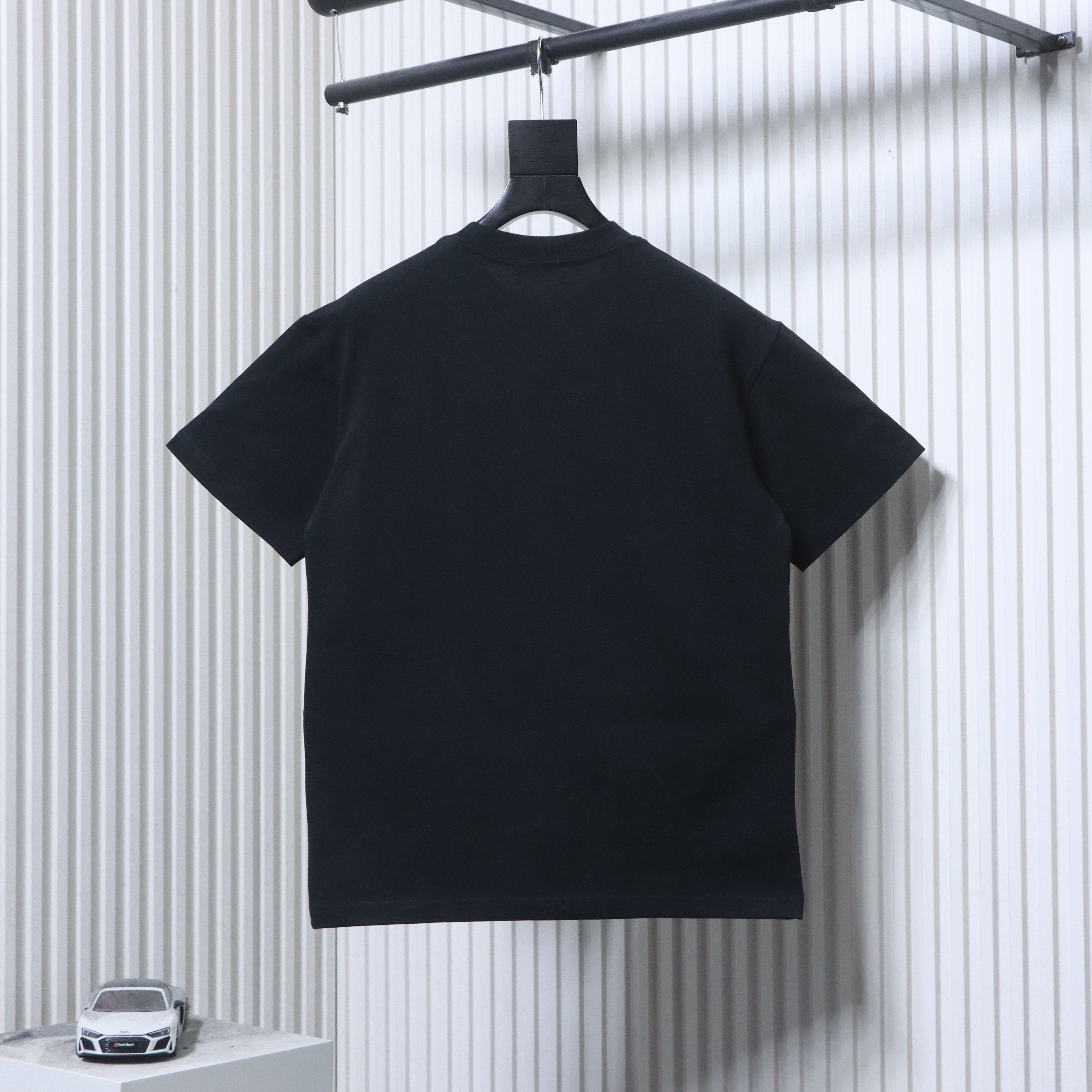 Dior 26SS Bird Silhouette Floral Print T-Shirt Black H140