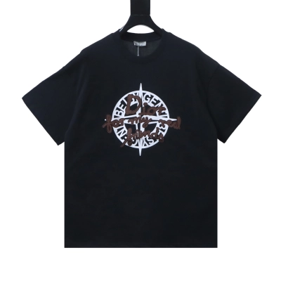 Dior 26SS Compass Embroidered T-Shirt Black H150 01