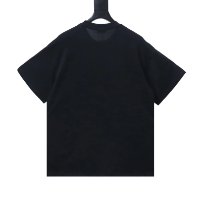Dior 26SS Compass Embroidered T-Shirt Black H150 02