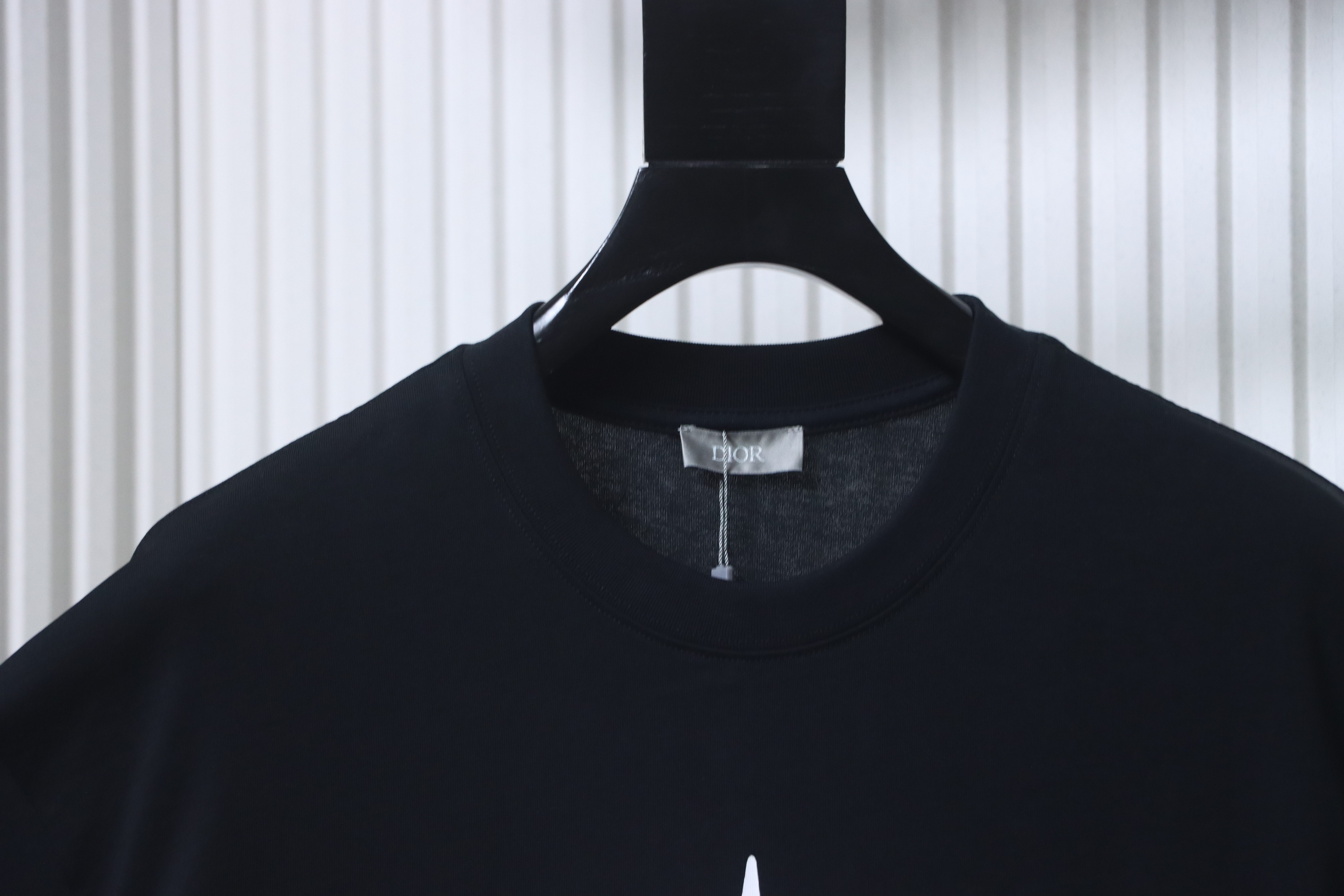 Dior 26SS Compass Embroidered T-Shirt Black H150