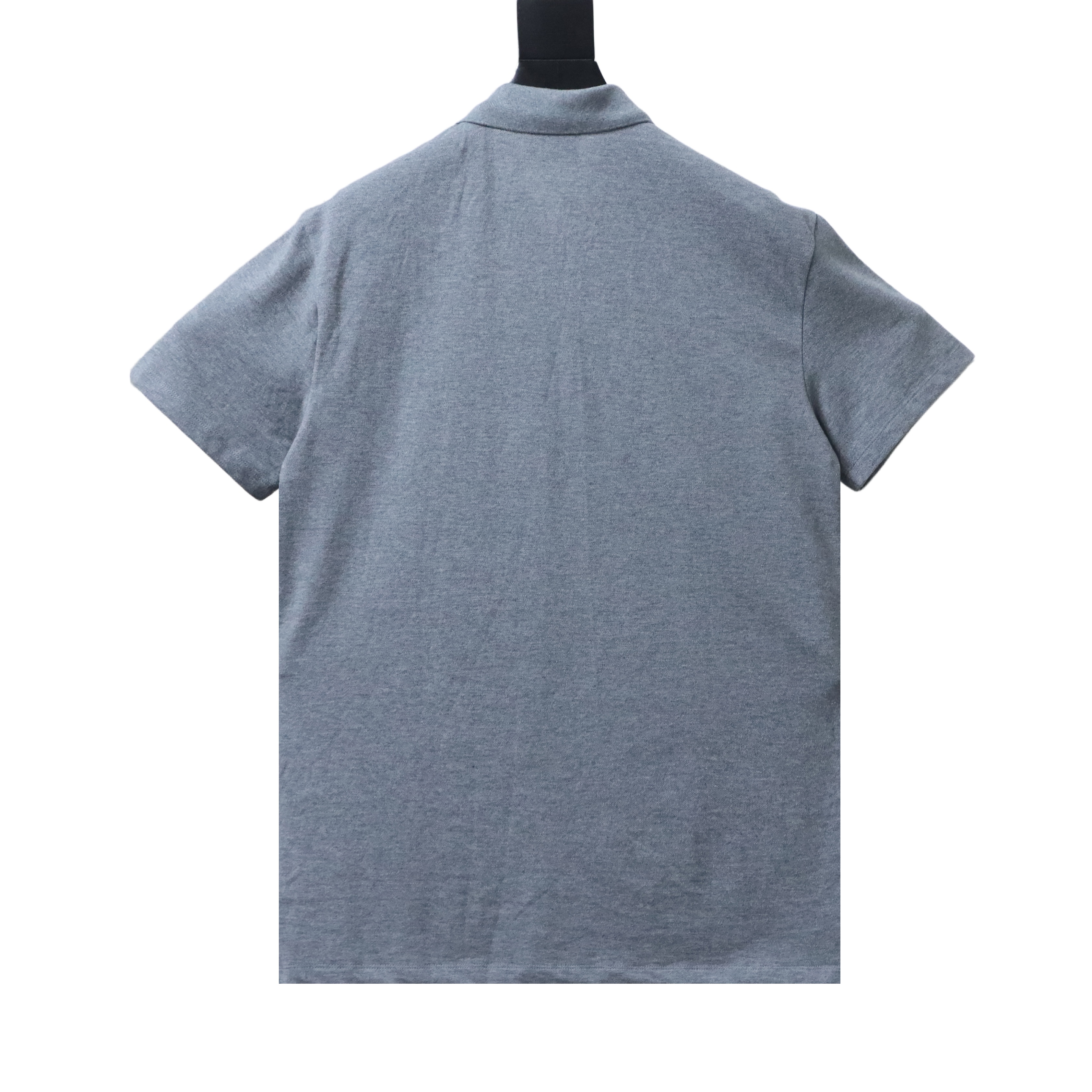 Dior 26SS Pocket Letter Embroidered Polo Grey H170