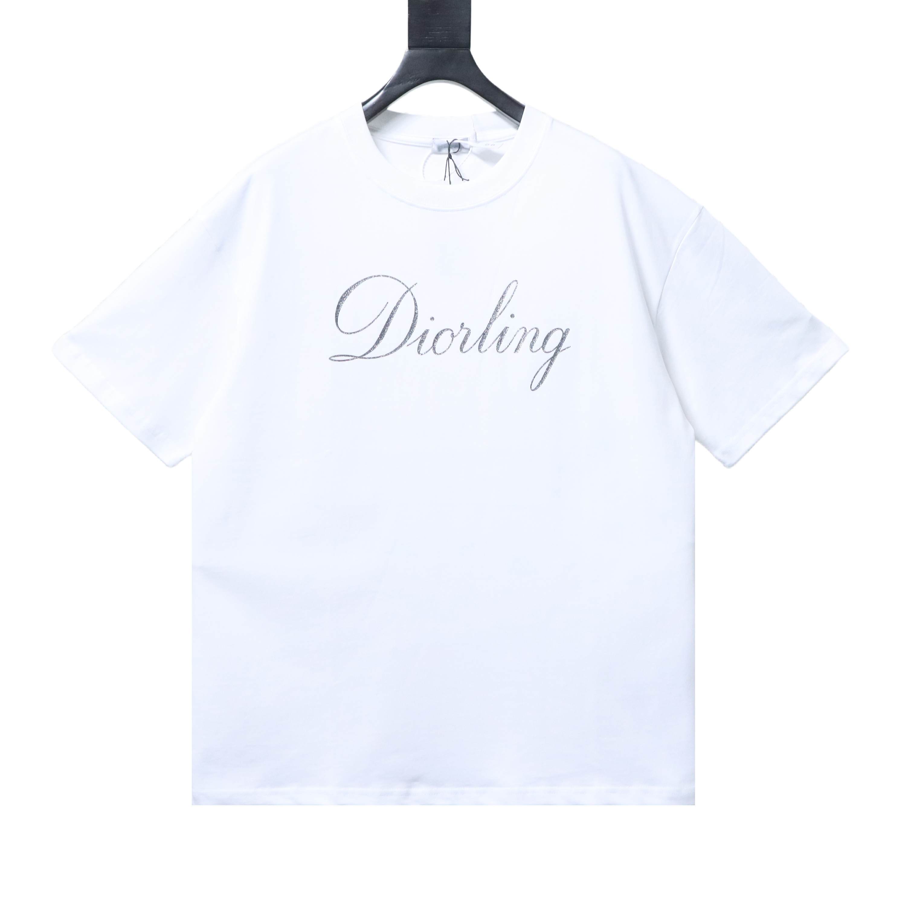 Dior 26SS Signature Letter Print T-Shirt White H150