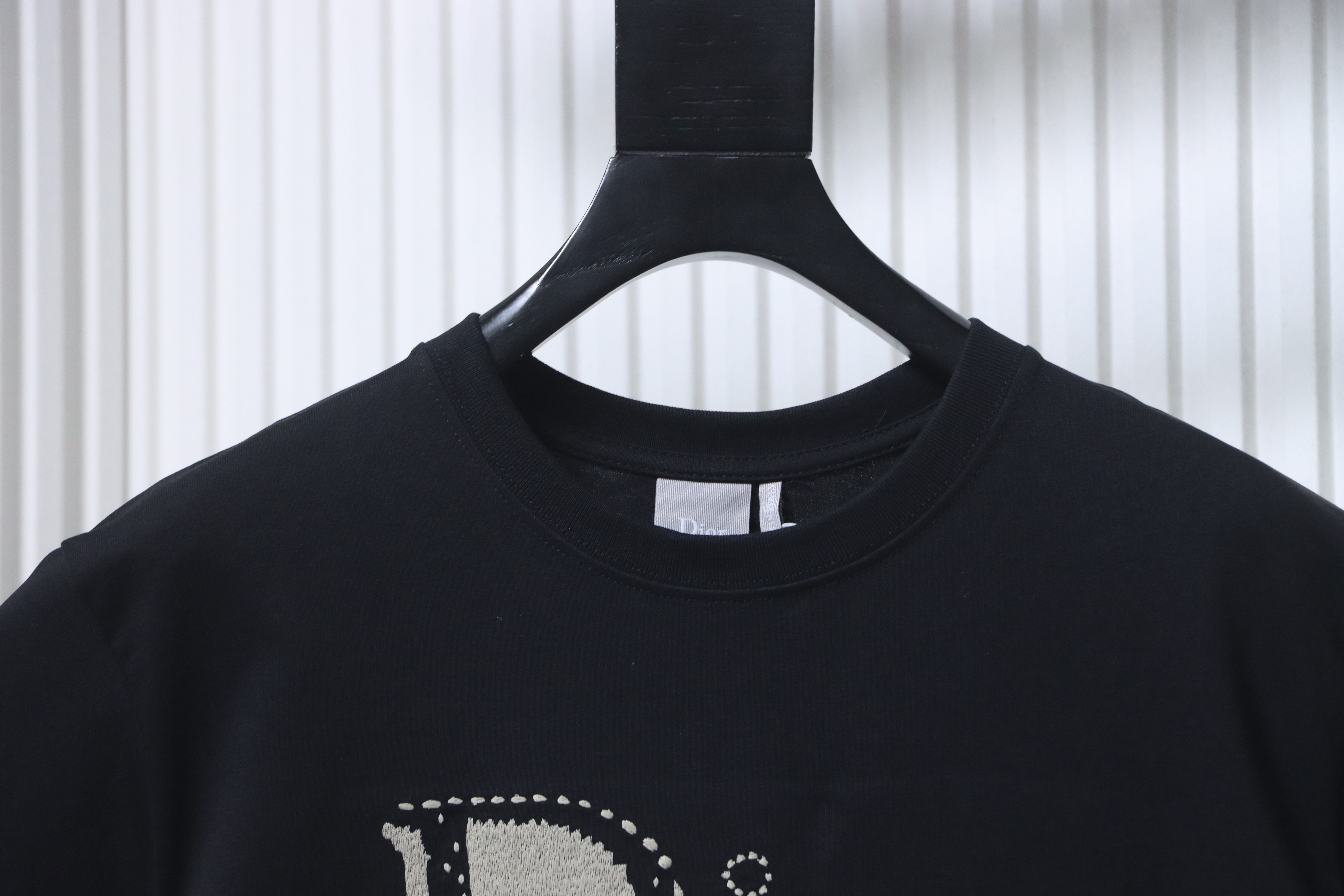 Dior 26SS Tatami Embroidered T-Shirt Black H170