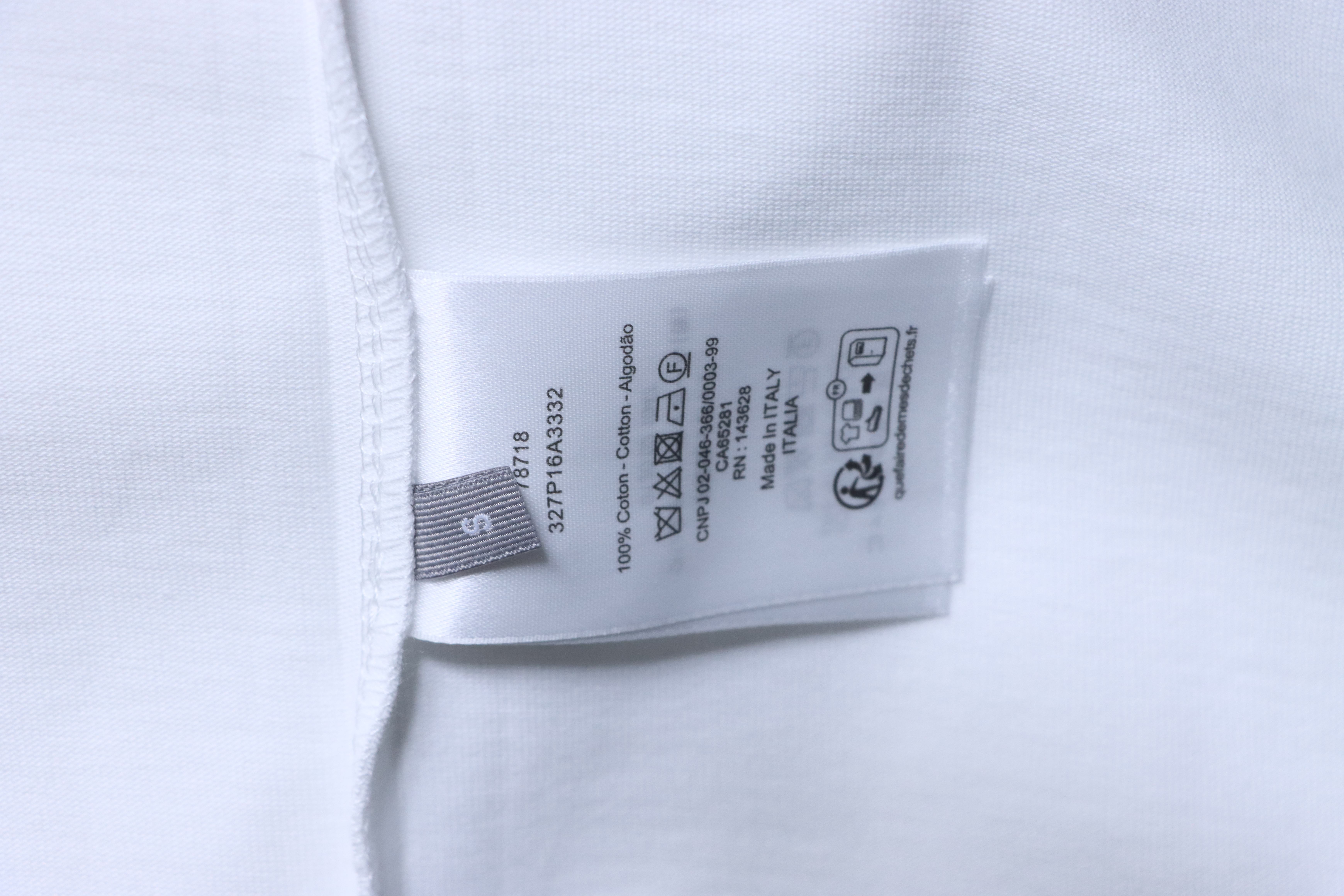 Dior 26SS Tatami Embroidered T-Shirt White H170
