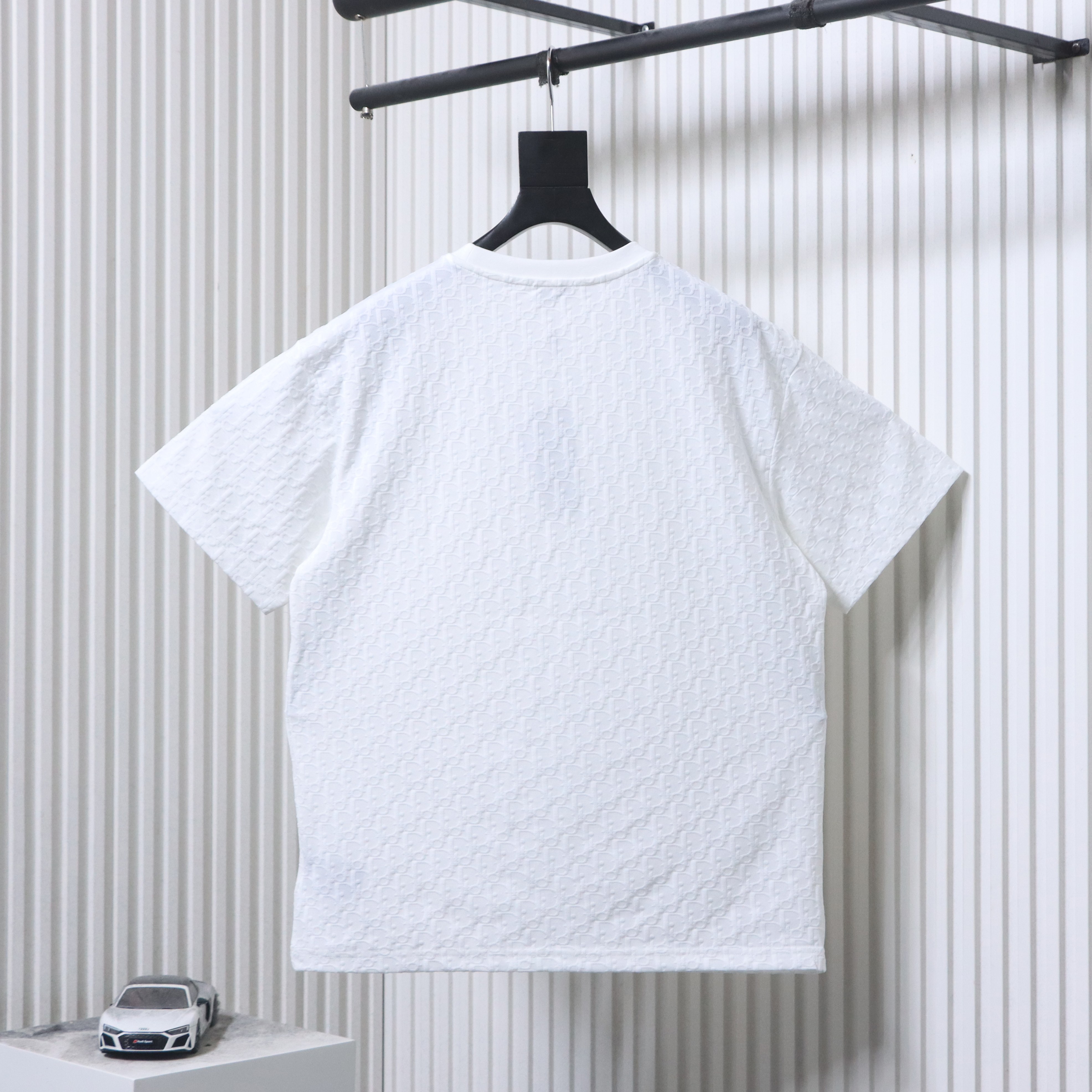 Dior All-Over Monogram Jacquard T-Shirt White H160