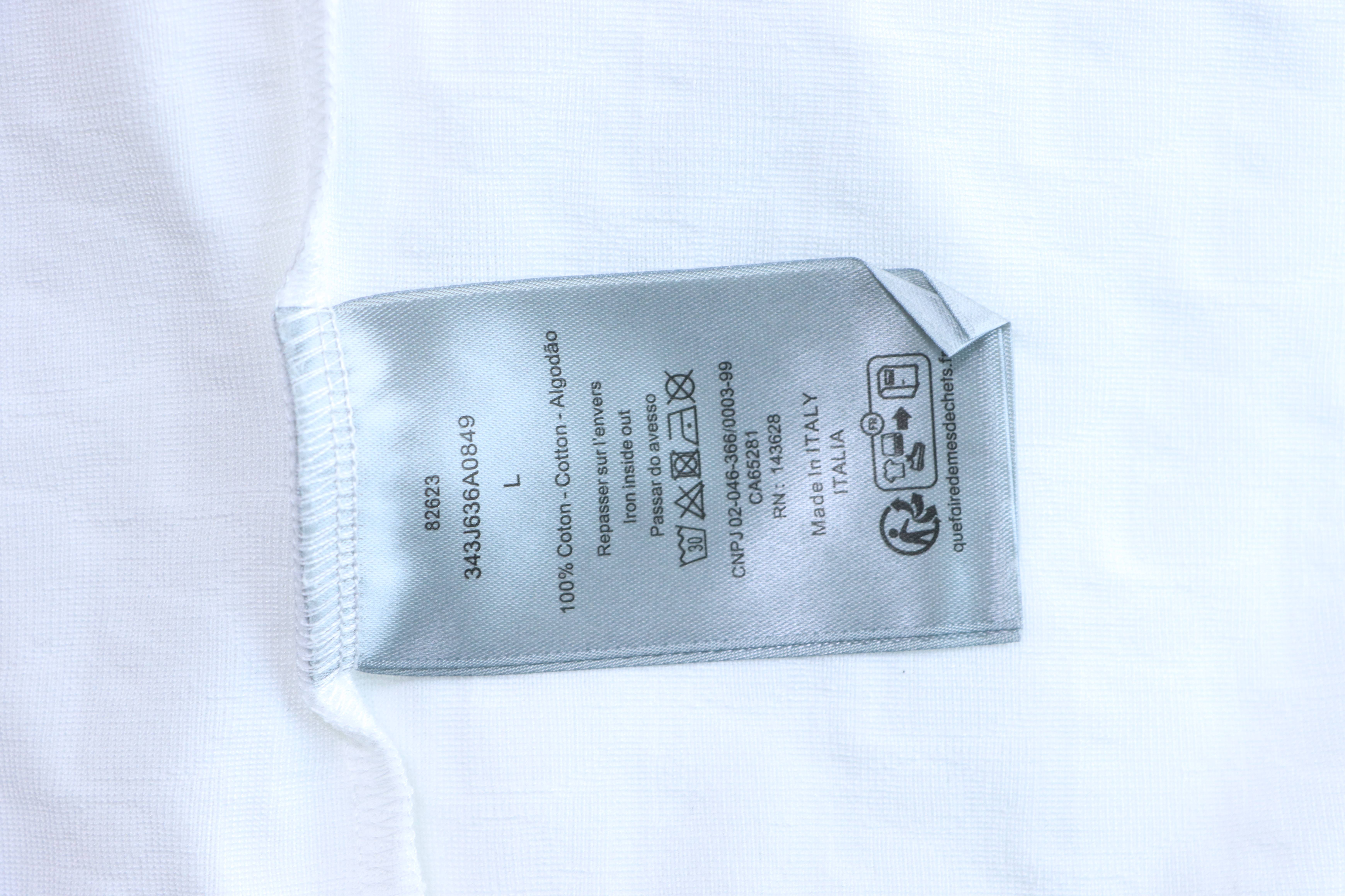 Dior All-Over Monogram Jacquard T-Shirt White H160