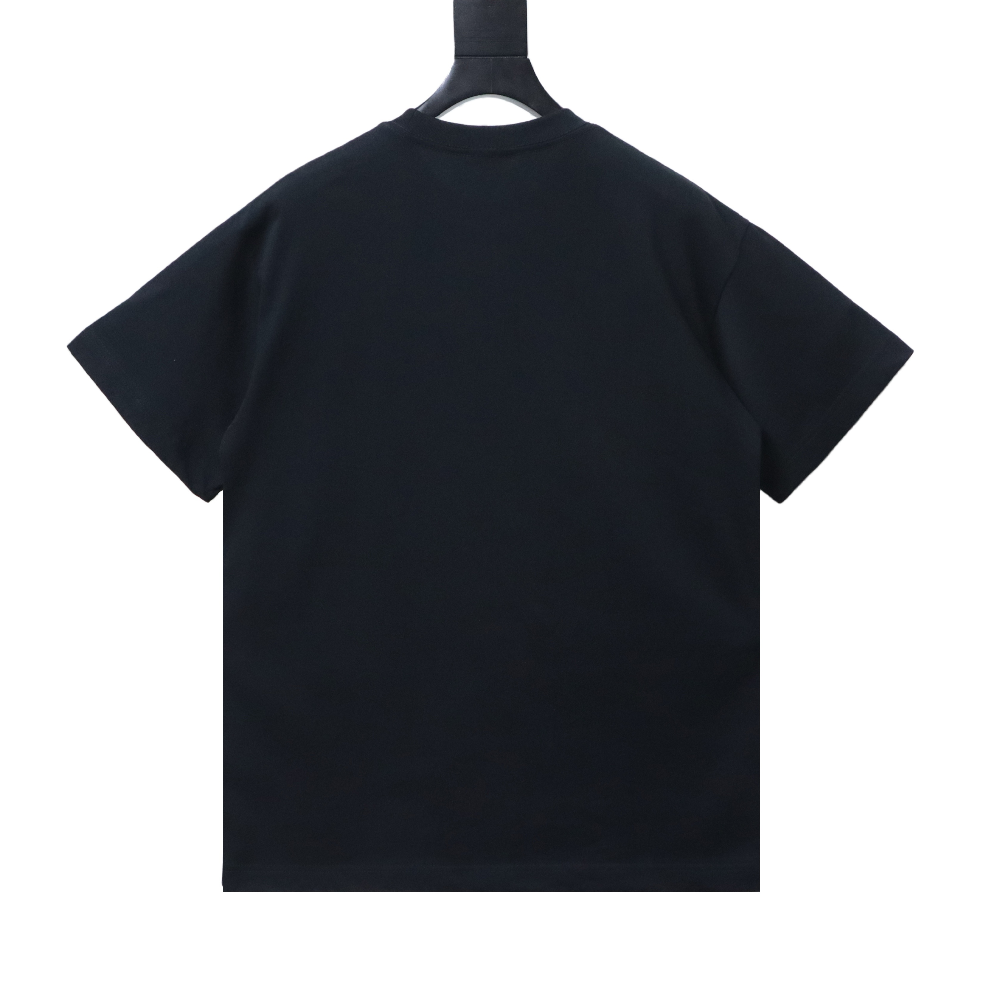 Dior CD Embroidered Letter Logo T-Shirt Black H140