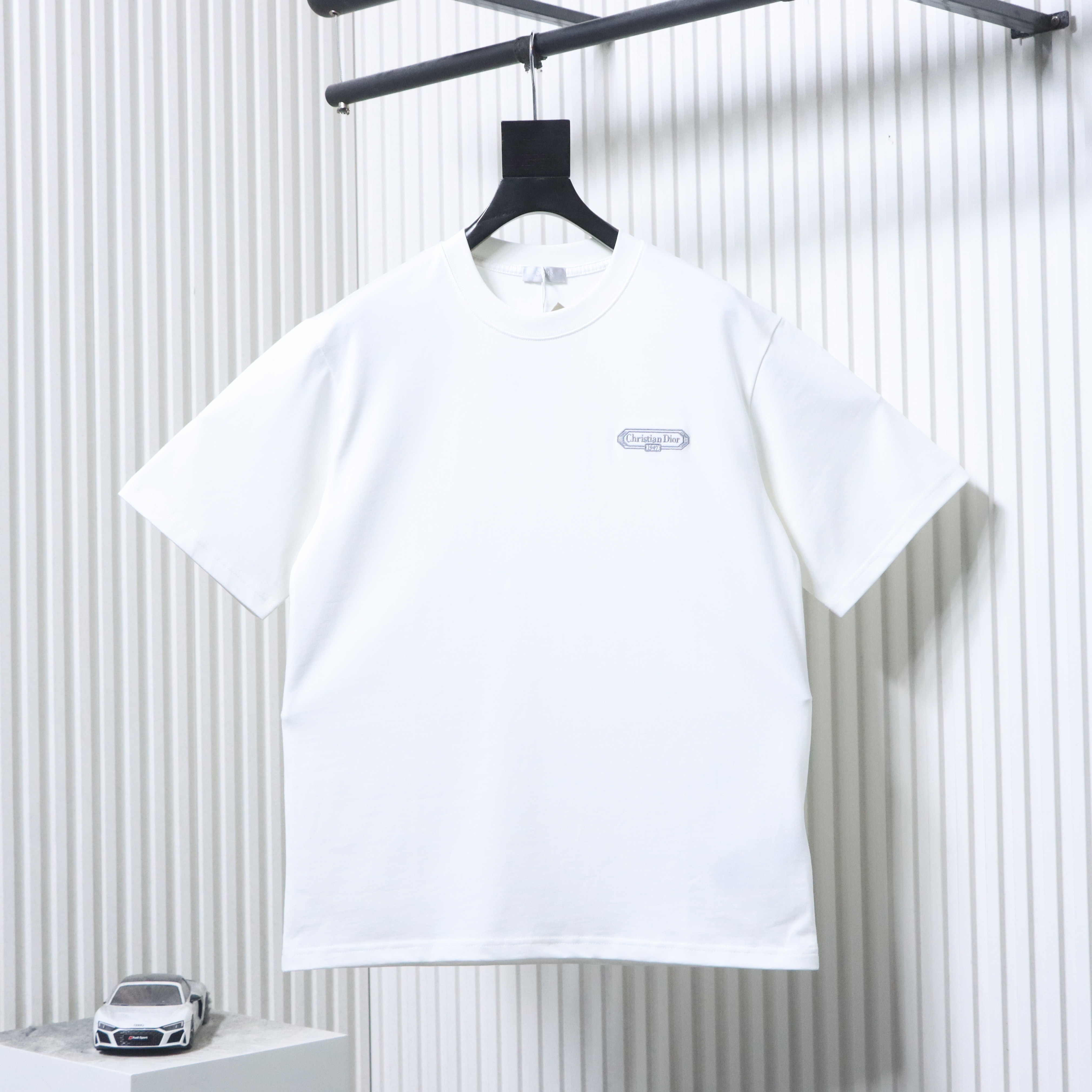 Dior Chest Badge T-Shirt White H140