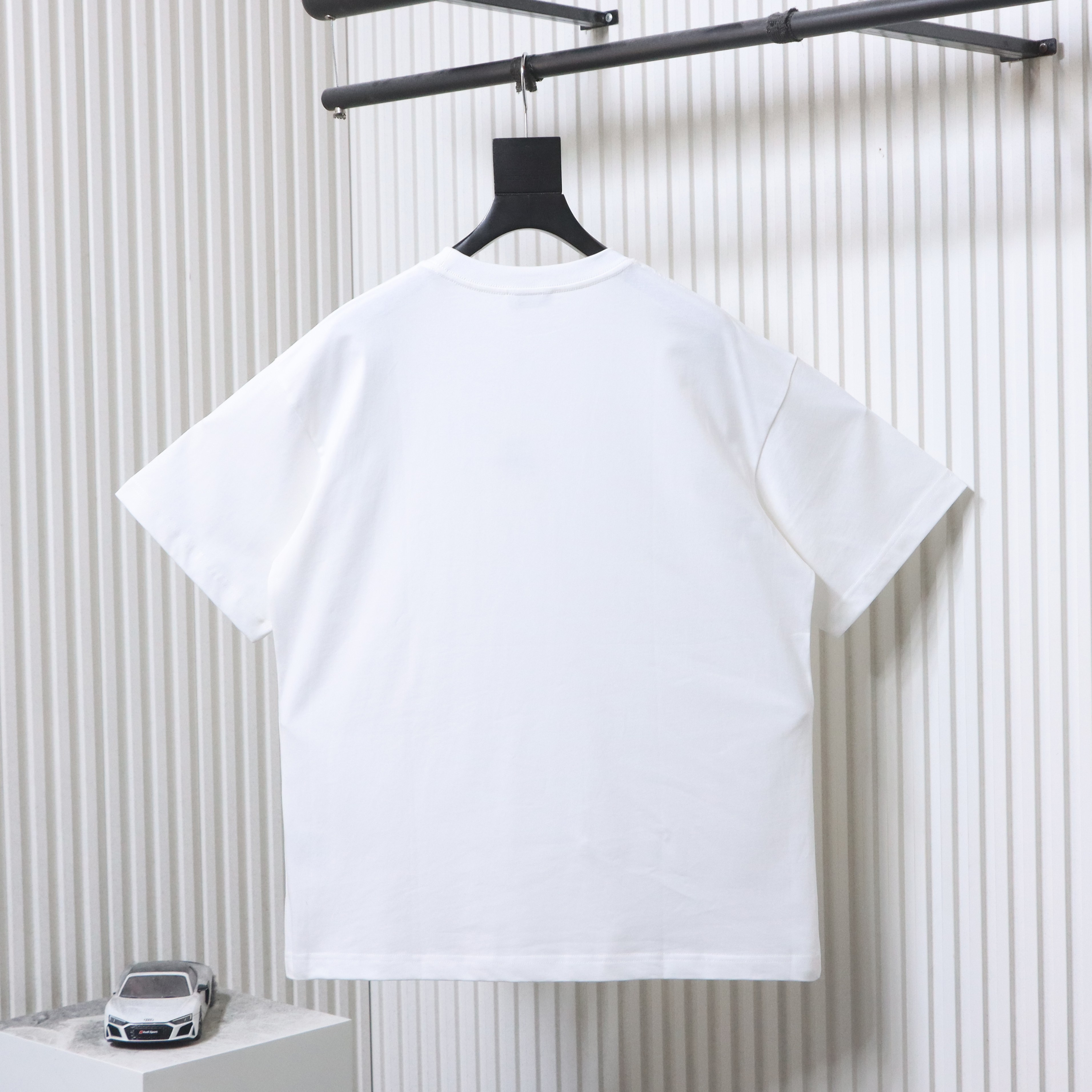 Dior Collar Label Letter T-Shirt White H140