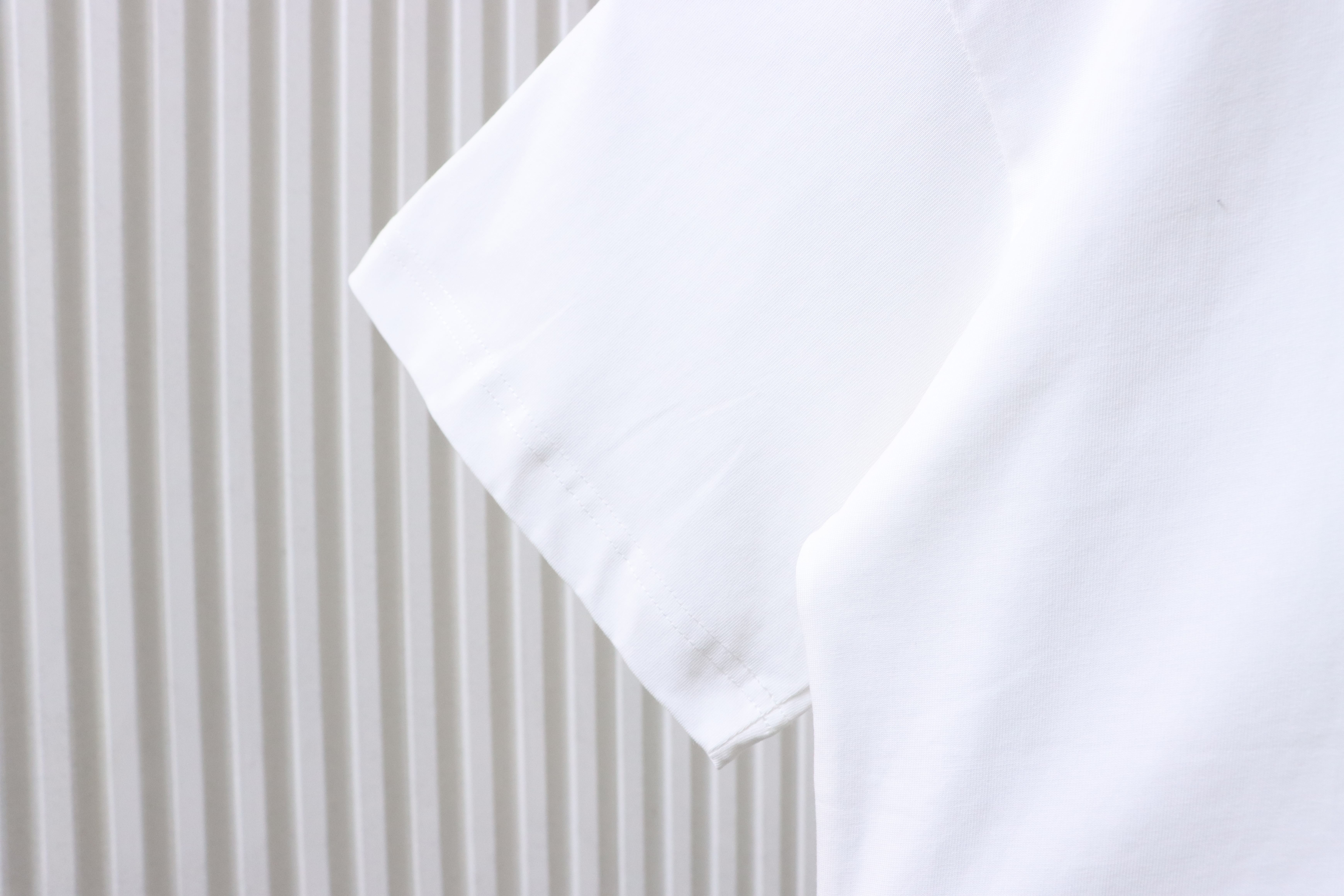 Dior Collar Label Letter T-Shirt White H140