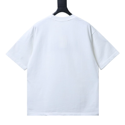 Dior Distressed Appliqué Letter T-Shirt White h150 02