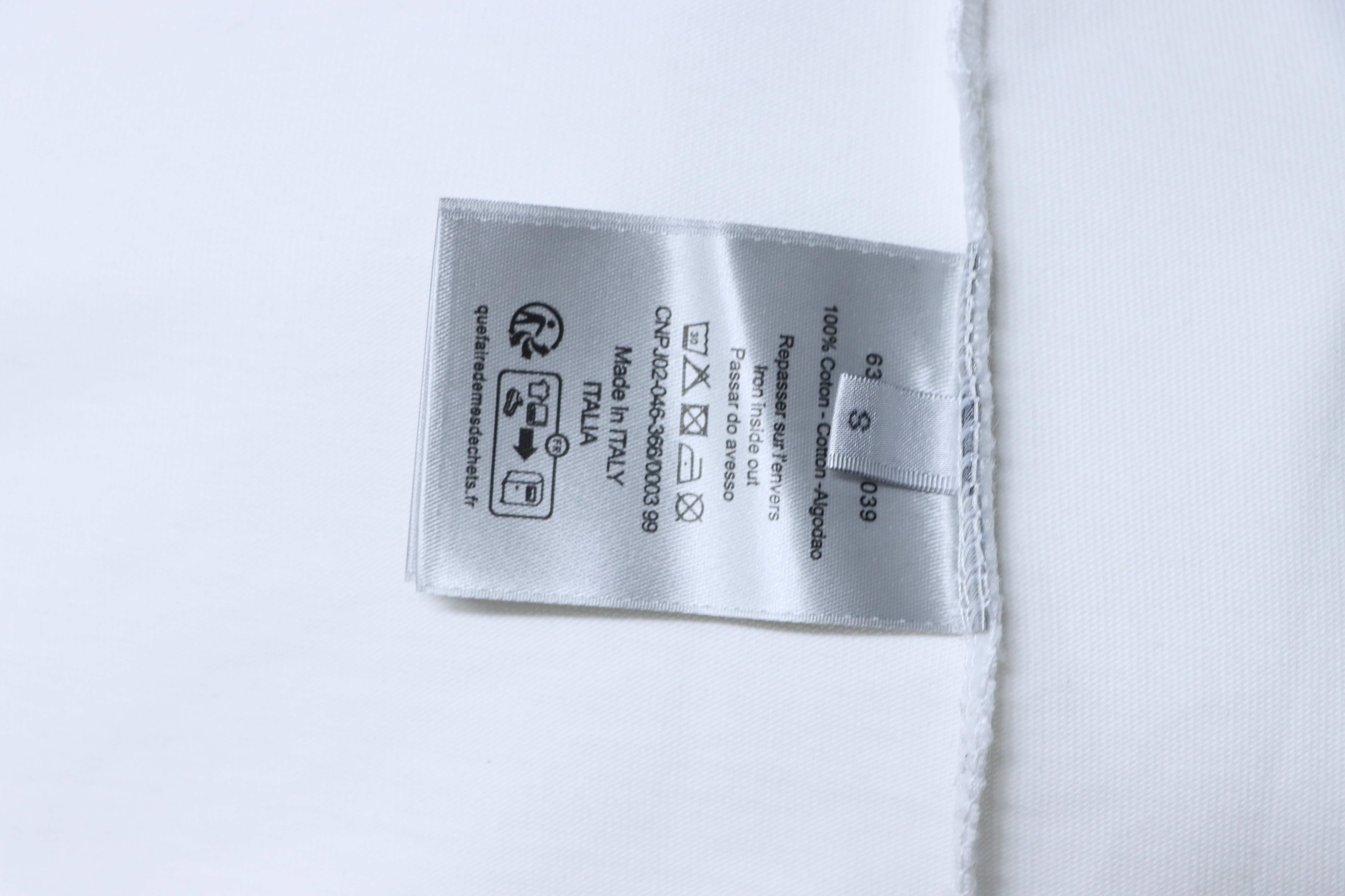 Dior Distressed Letter Embroidered T-Shirt White H140
