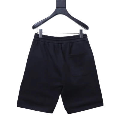 Dior Ink Splash Embroidered Logo Shorts Black H170 02