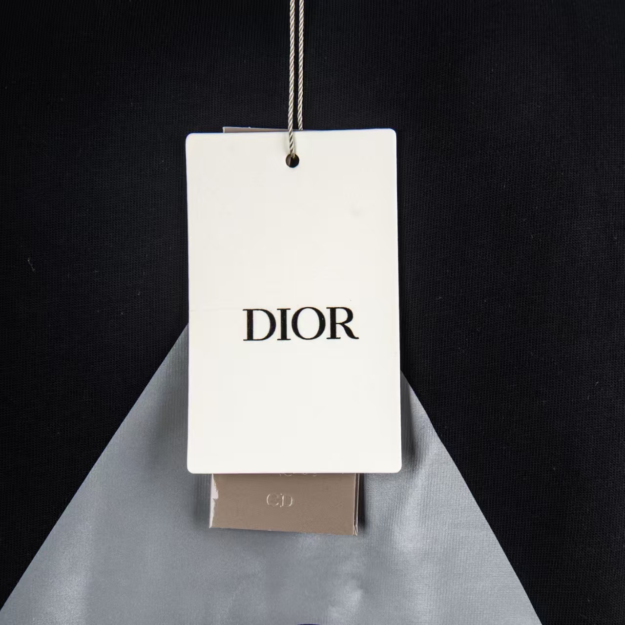 Dior Mini Logo T-Shirt Black 9002 H110