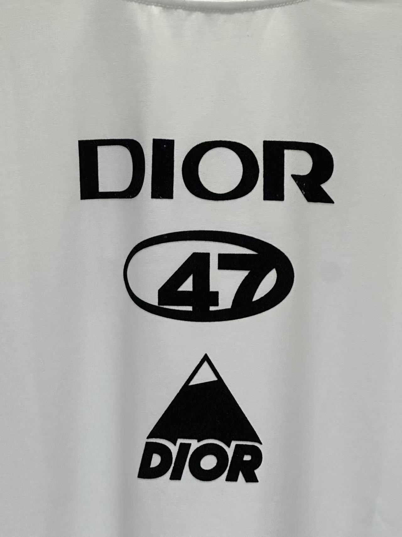 Dior Mini Logo T-Shirt White L26617 H130