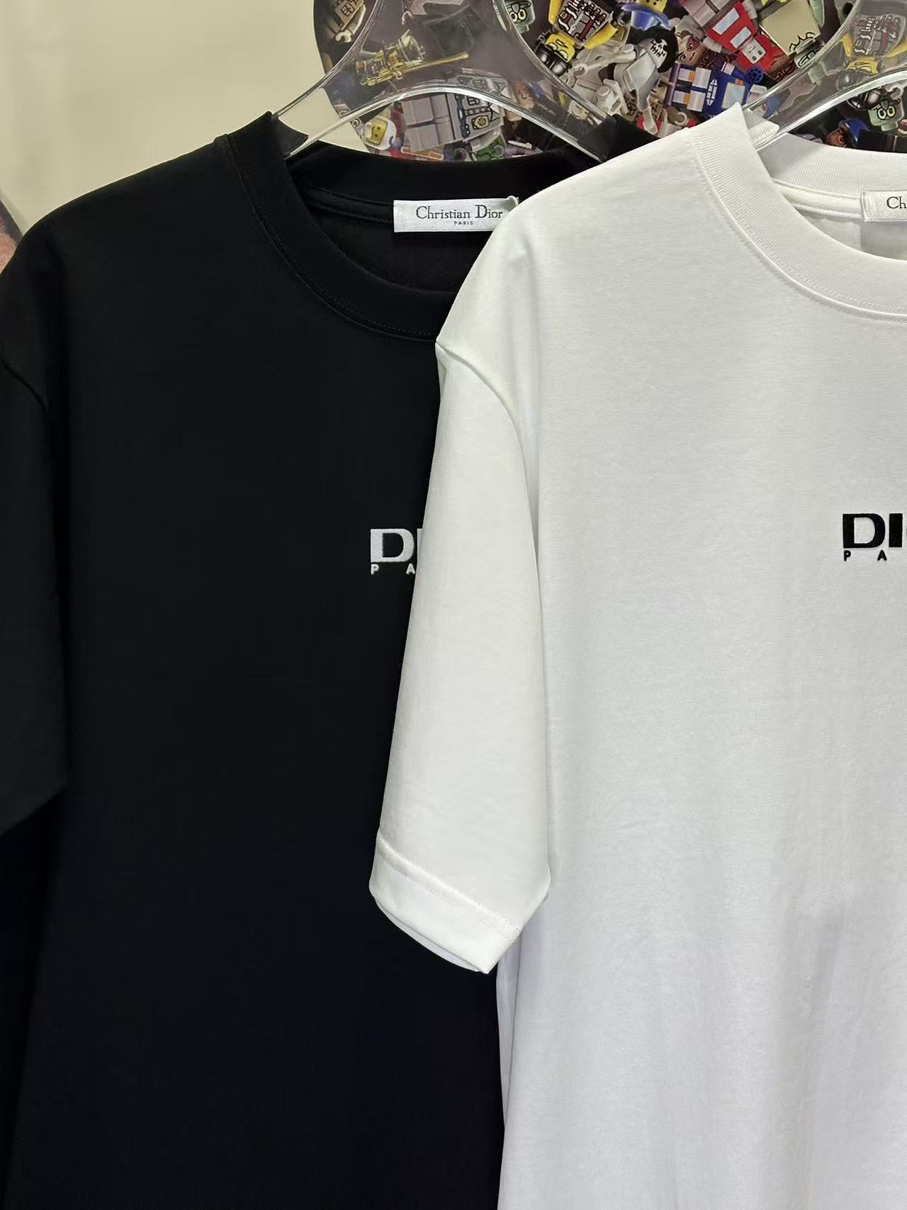 Dior Mini Logo T-Shirt White L26617 H130