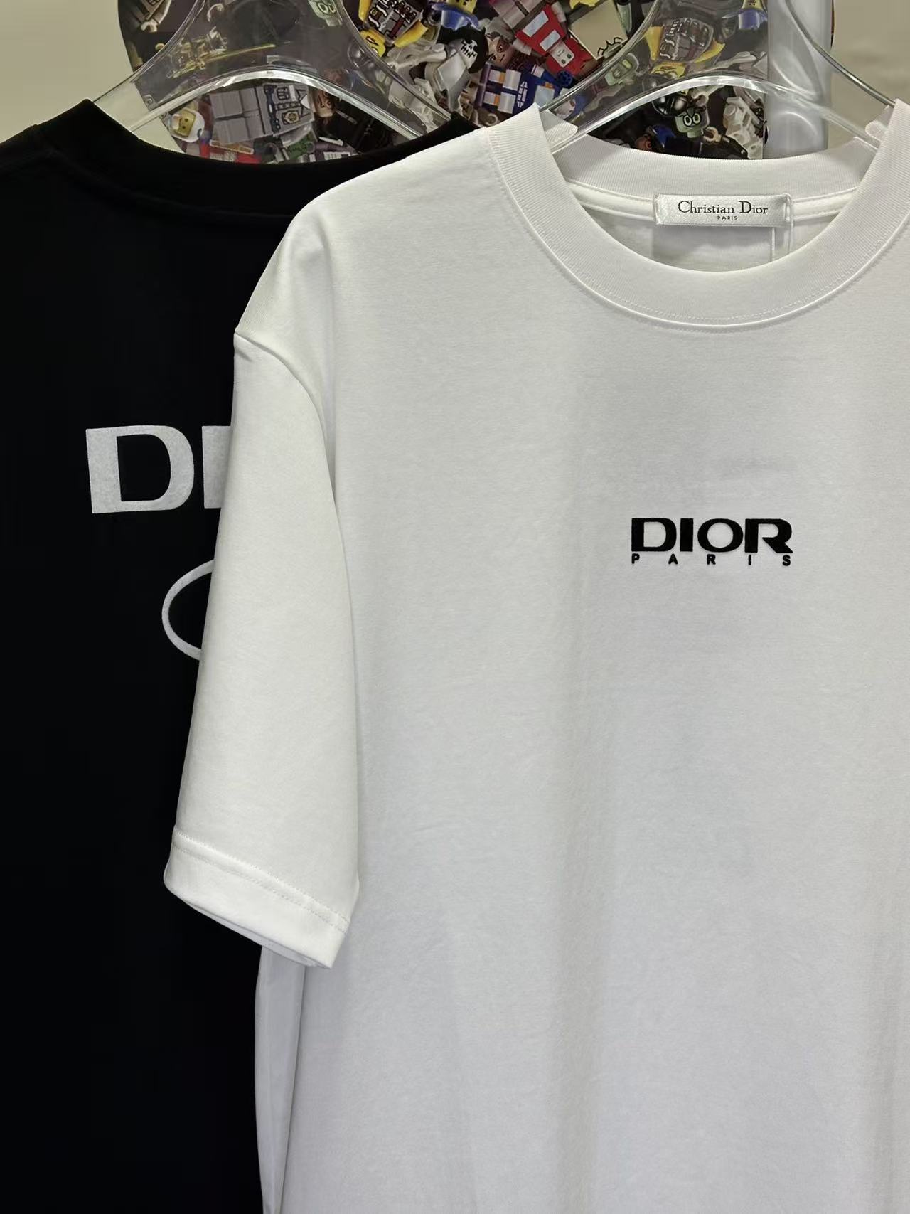 Dior Mini Logo T-Shirt White L26617 H130