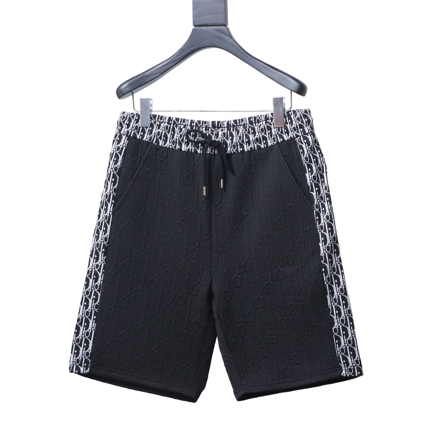 Dior Monogram Jacquard Tape Shorts Black H170