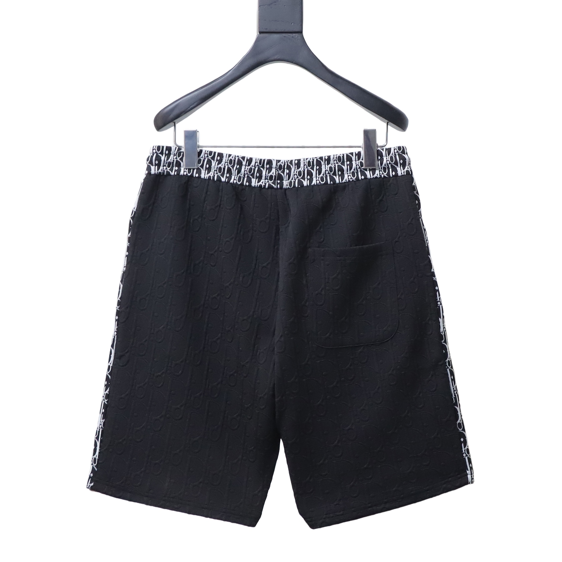 Dior Monogram Jacquard Tape Shorts Black H170