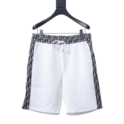 Dior Monogram Jacquard Tape Shorts Grey H170 01