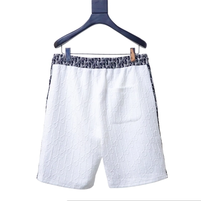 Dior Monogram Jacquard Tape Shorts Grey H170 02