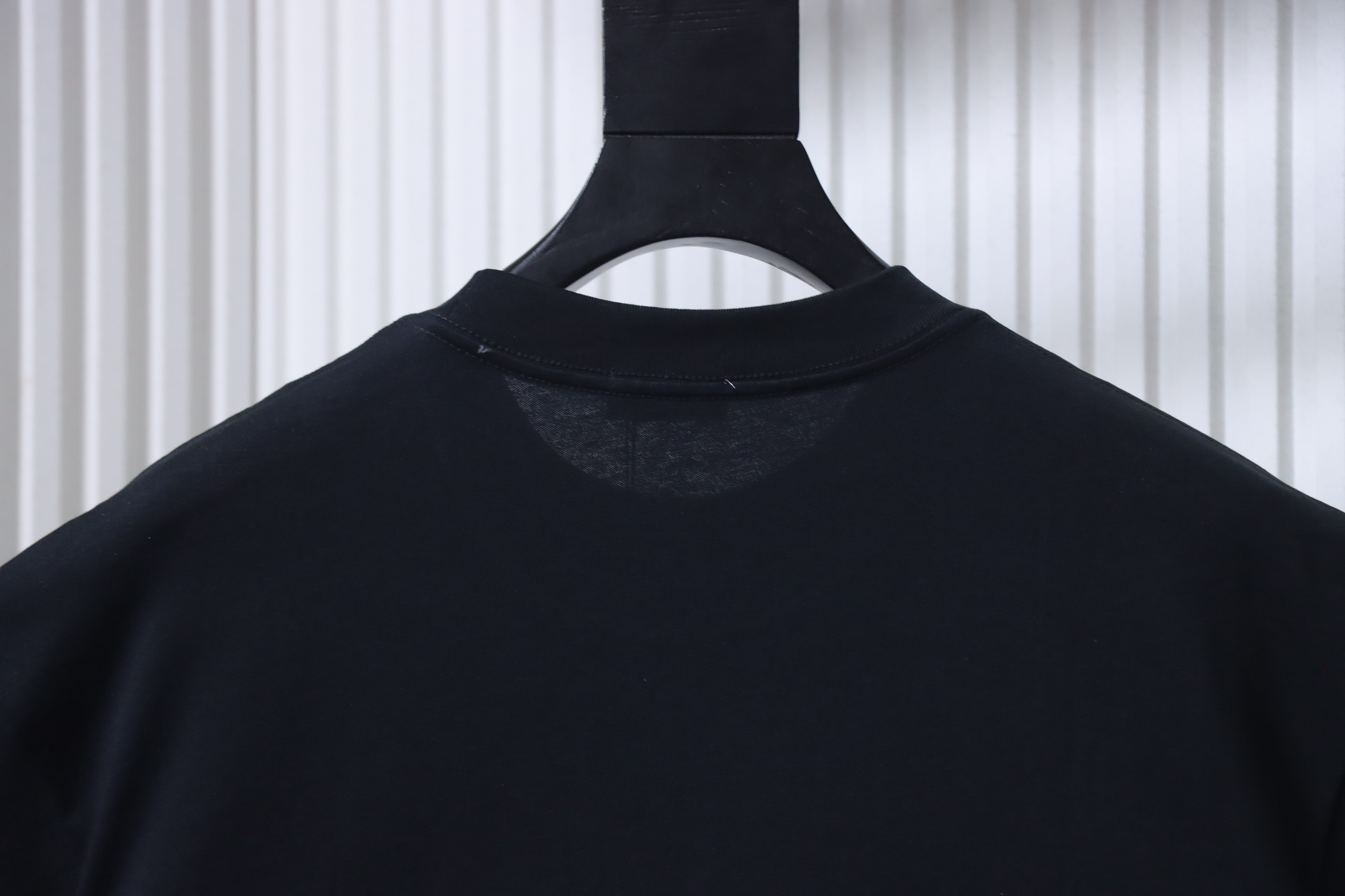 Dior Monogram Pocket Embroidered Logo T-Shirt Black H150