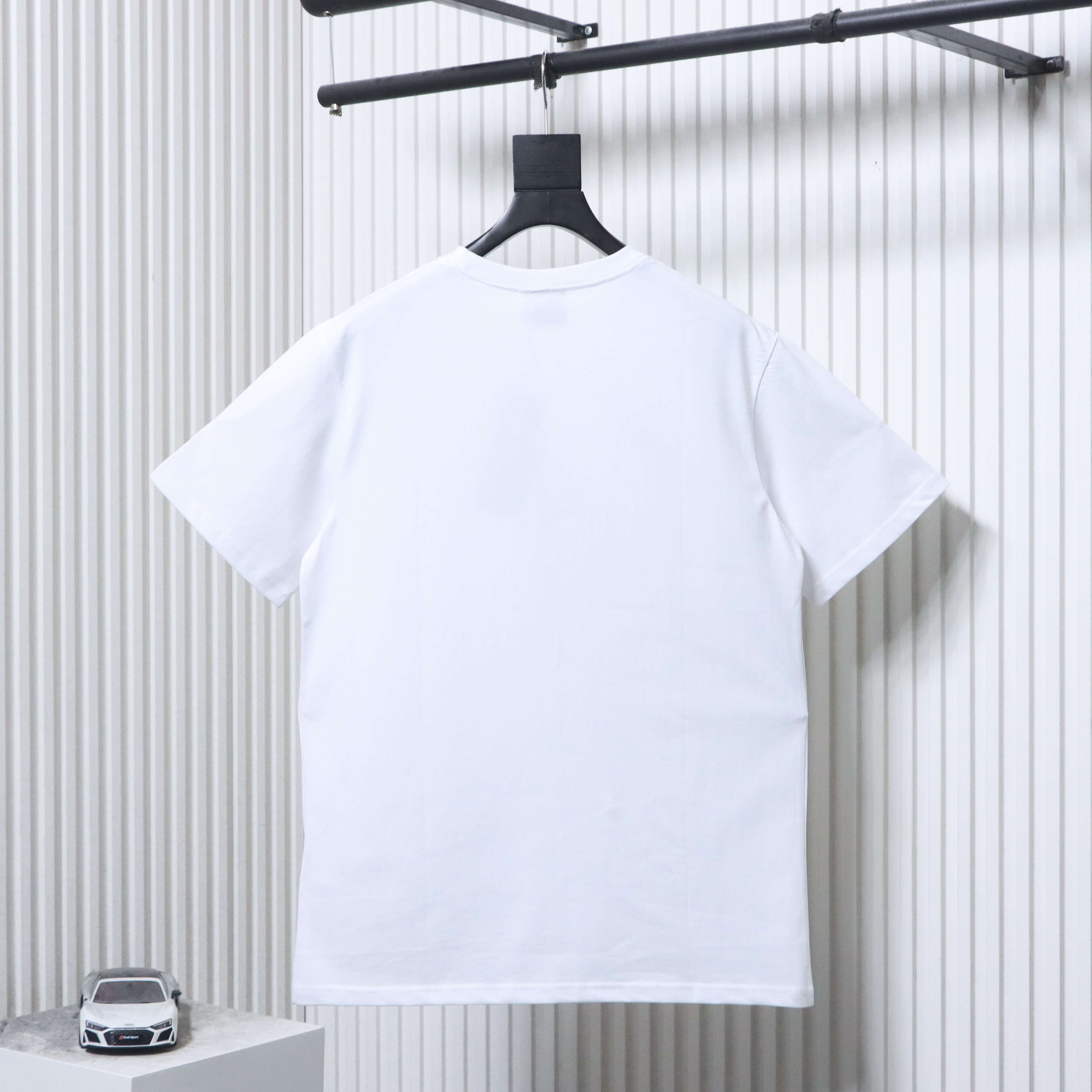 Dior Pocket Leather Patch T-Shirt White H160