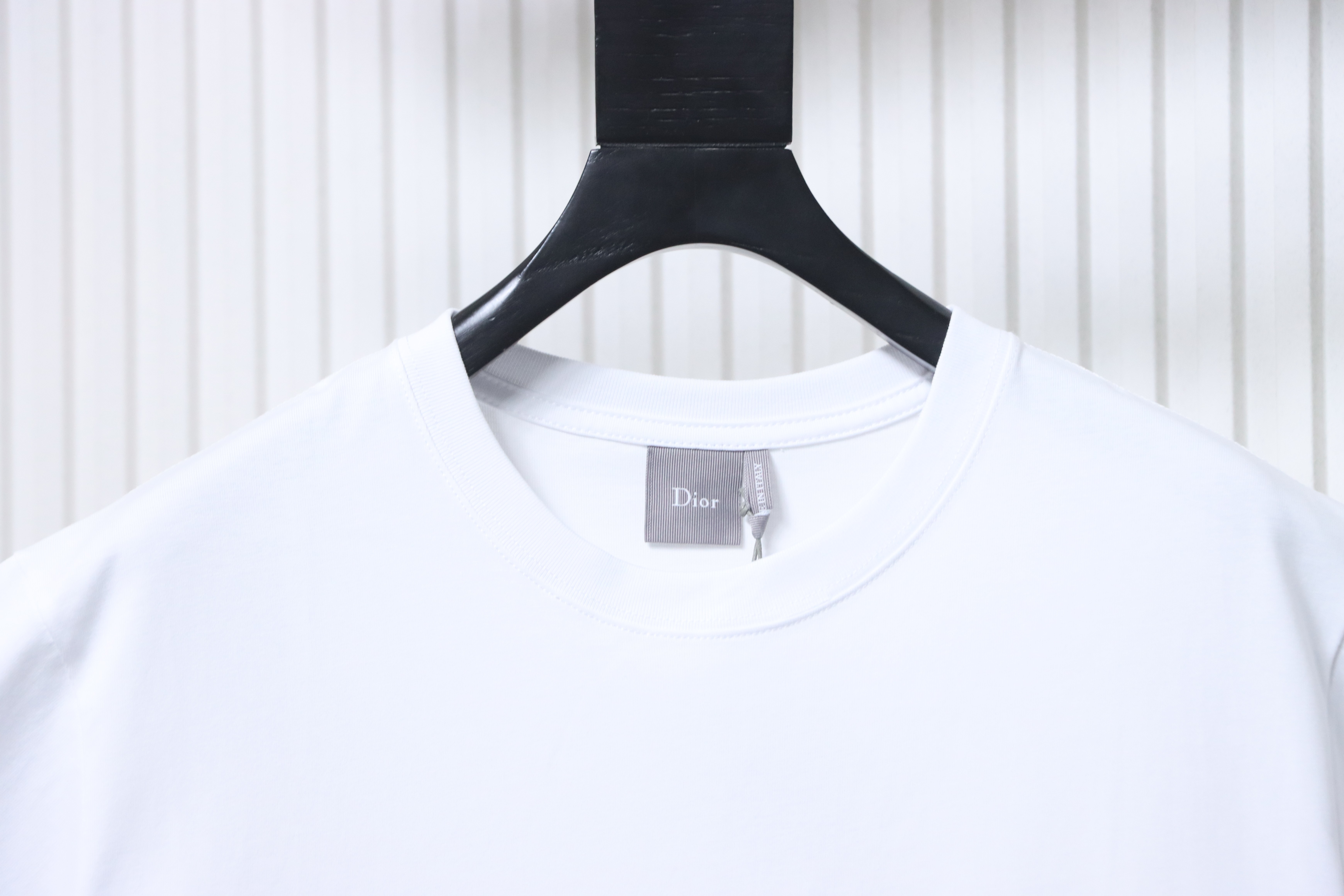 Dior Pocket Leather Patch T-Shirt White H160